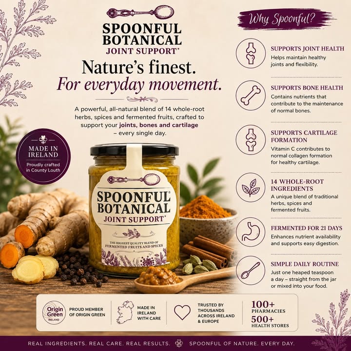 How Spoonful Botanical Works: 14 Whole-Root Herbs for Joint Support